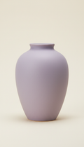 Lilac Mist Glazed Ceramic Vessel
