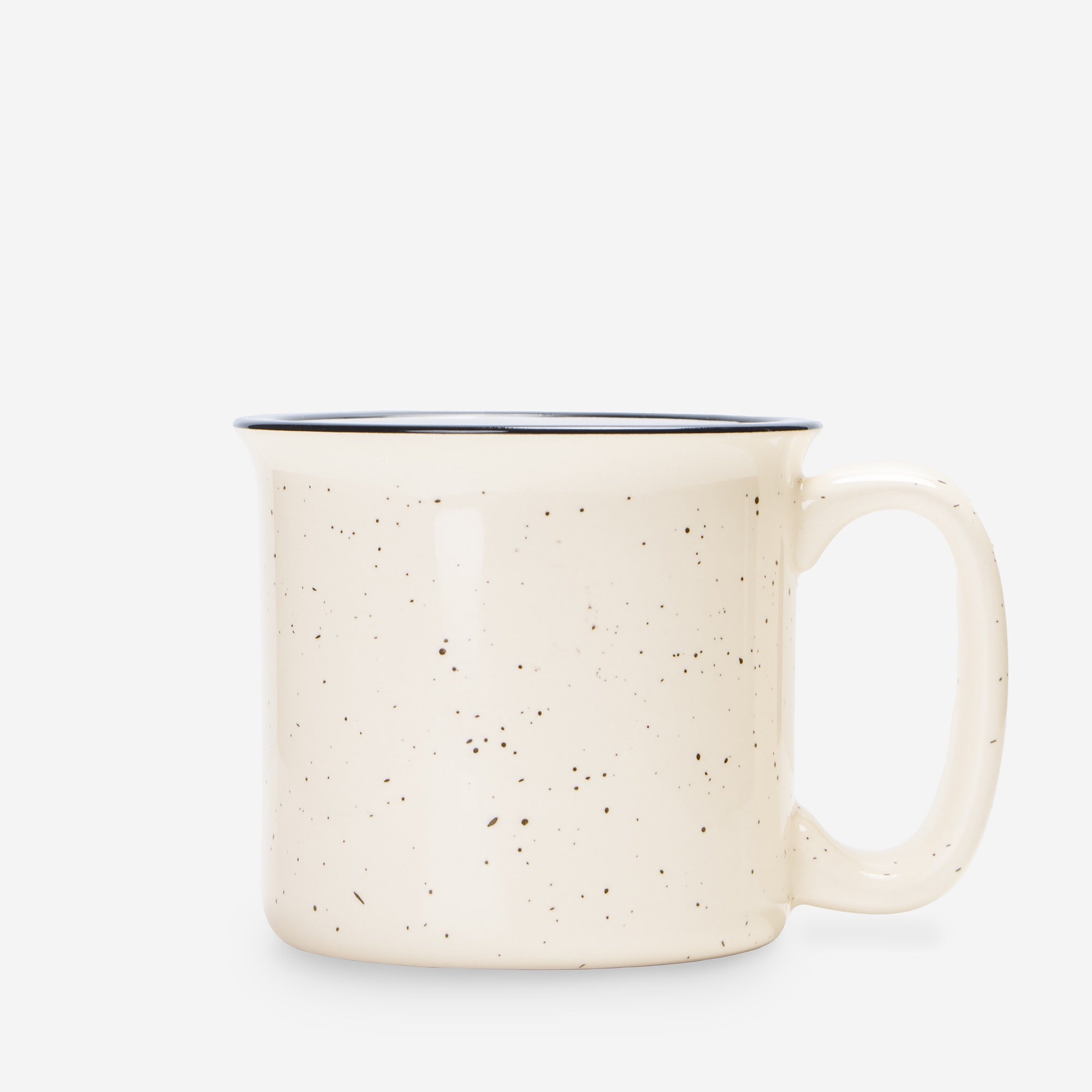 Hanging on by a thread - camp mug