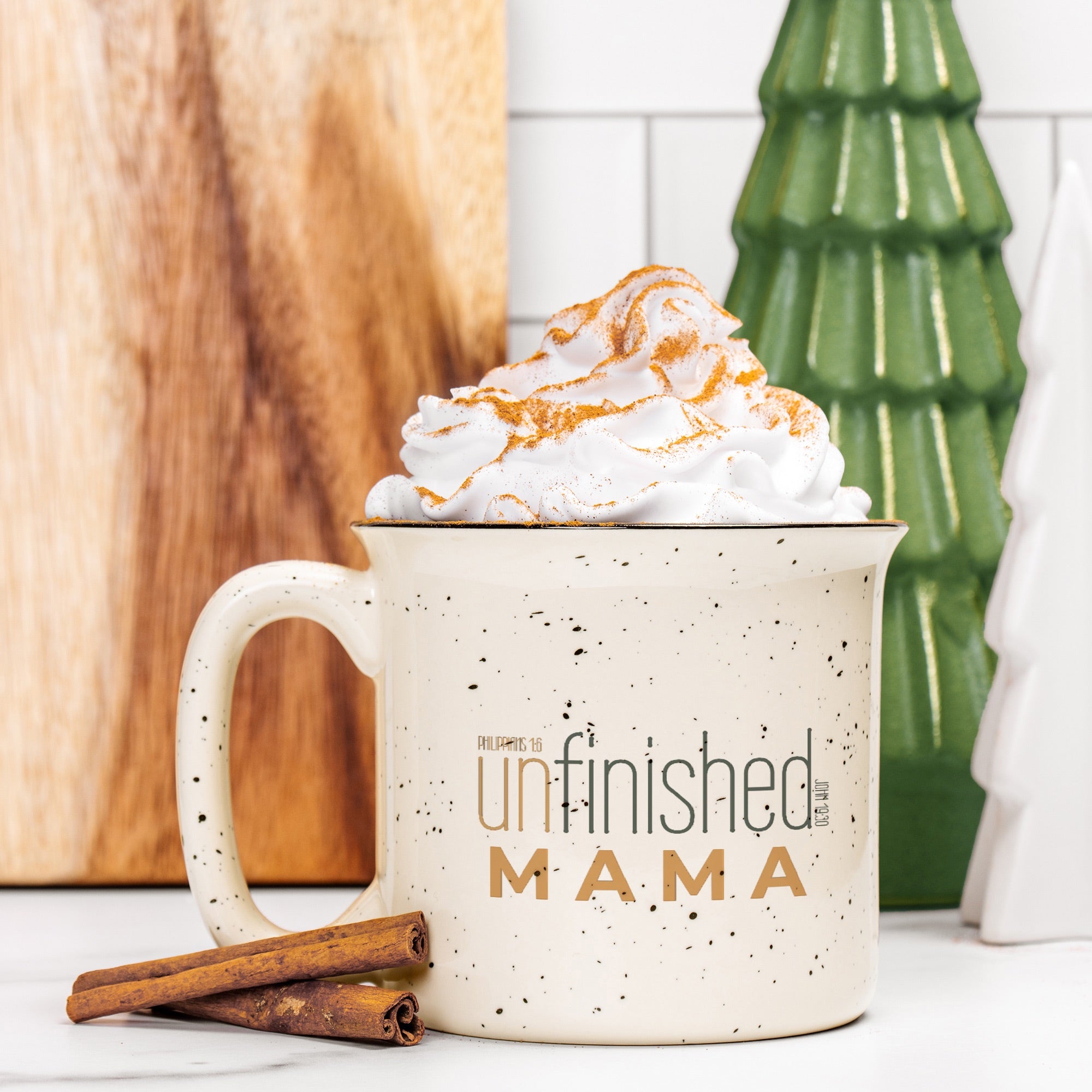 The unFINISHED MAMA - camp mug