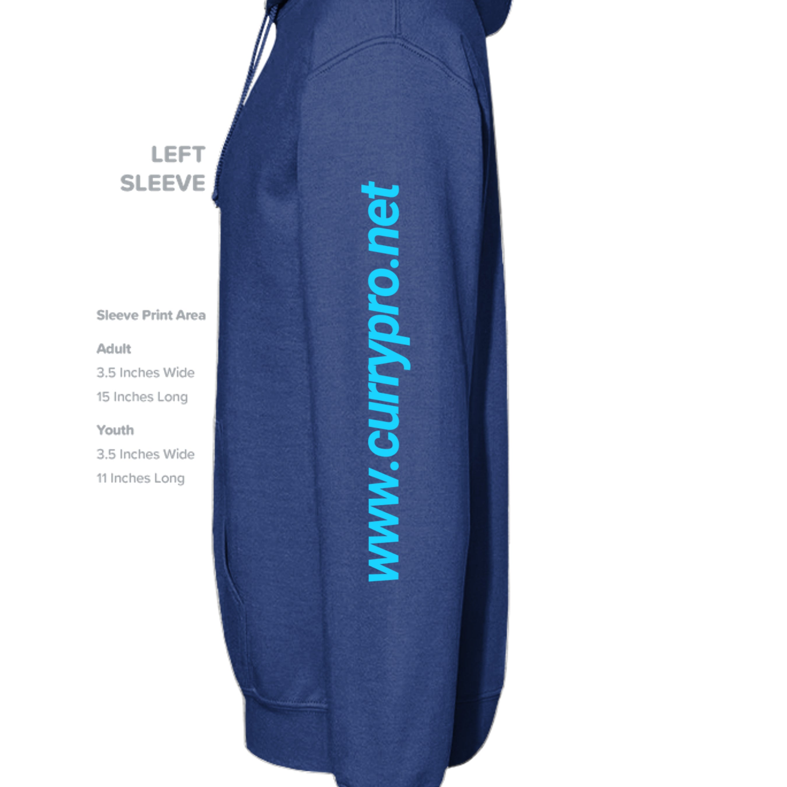 Fan Deep Royal - G185 - SLEEVE_LEFT